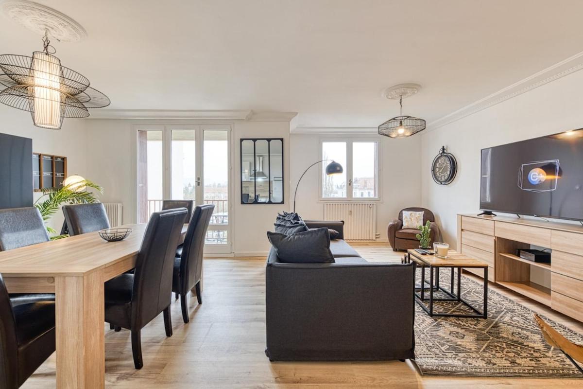 Magnificent Apartment, 4 Bedrooms, Fiber Wifi Grenoble Buitenkant foto
