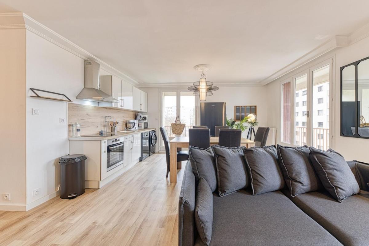 Magnificent Apartment, 4 Bedrooms, Fiber Wifi Grenoble Buitenkant foto