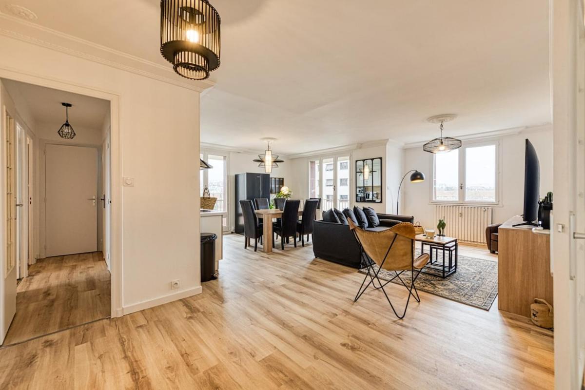 Magnificent Apartment, 4 Bedrooms, Fiber Wifi Grenoble Buitenkant foto