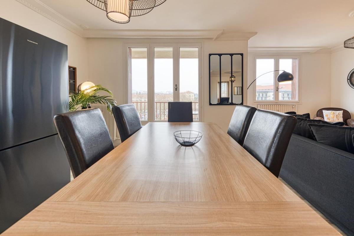Magnificent Apartment, 4 Bedrooms, Fiber Wifi Grenoble Buitenkant foto