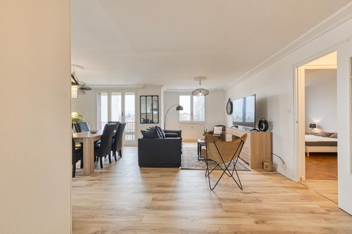Magnificent Apartment, 4 Bedrooms, Fiber Wifi Grenoble Buitenkant foto